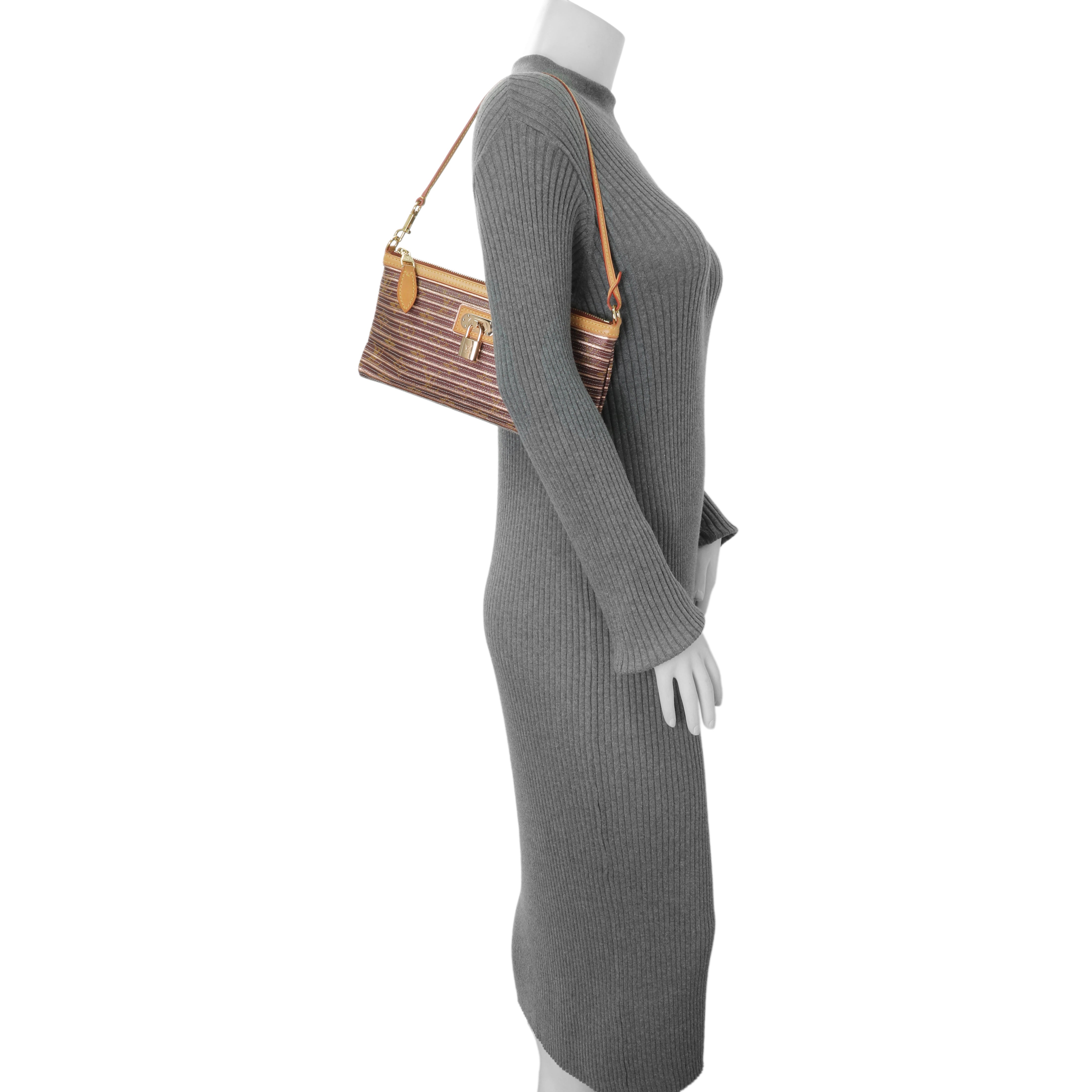 Louis Vuitton Peach Monogram Eden Zoe Pochette – Modaselle
