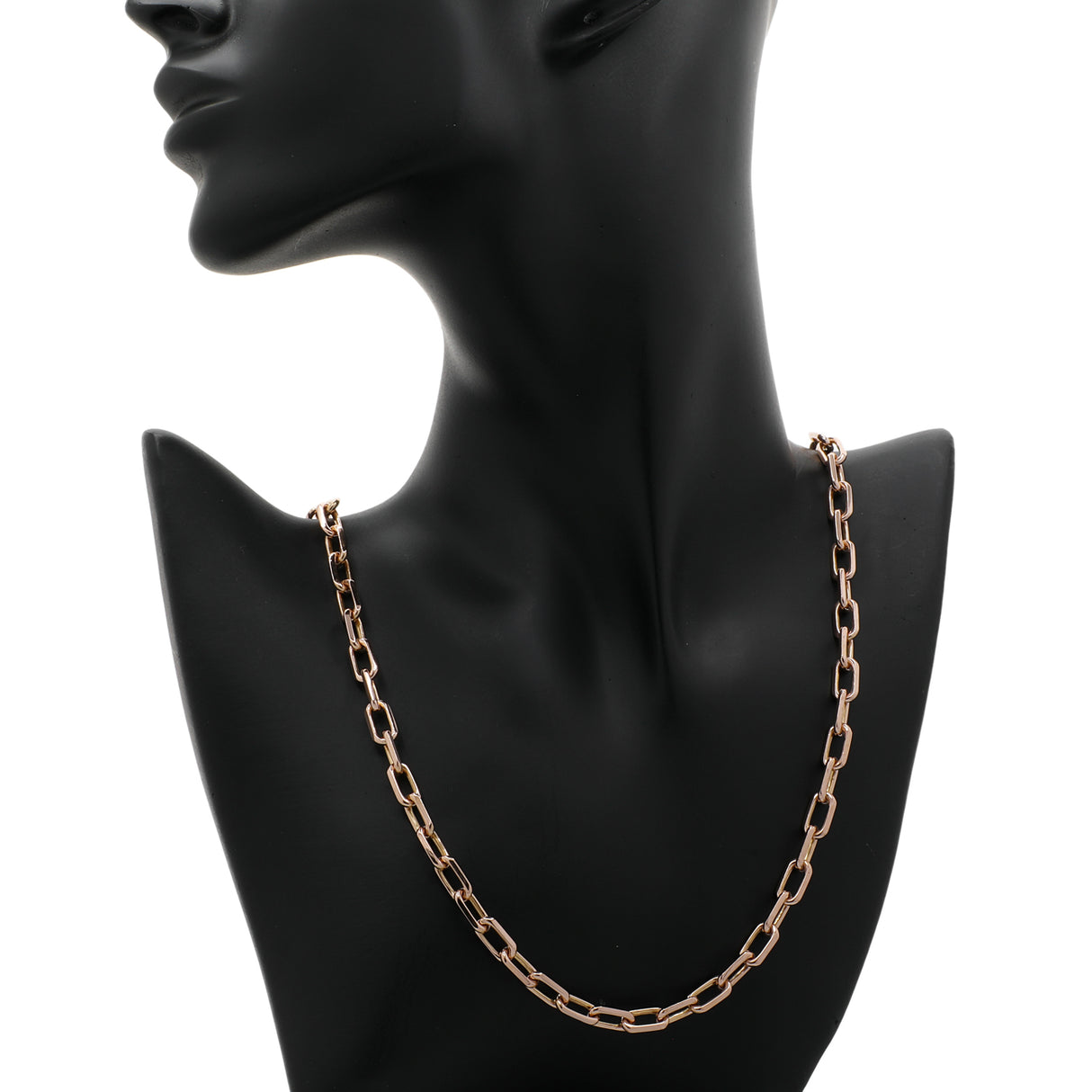 Cartier 18K Rose Gold Spartacus Chain Necklace Designer Jewellery Modaselle