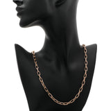 Cartier 18K Rose Gold Spartacus Chain Necklace Designer Jewellery Modaselle