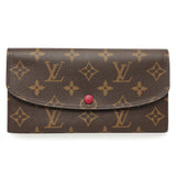 Louis Vuitton Monogram Fuchsia Emilie Wallet