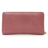 Gucci Rose Pebbled Calfskin Soho Zip Around Wallet Accessories Gucci