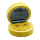 Gucci 18K Rose Gold Diamond Flora Earrings Designer Jewellery Gucci