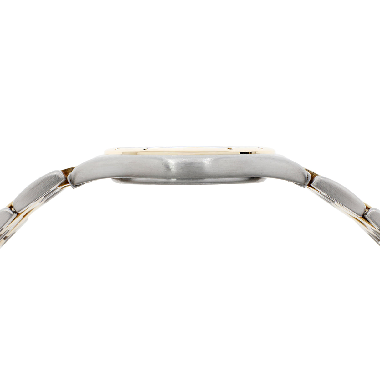 Cartier 18K Yellow Gold Stainless Steel Quartz Cougar Watches Cartier