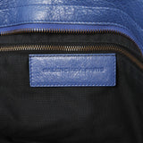 Balenciaga Blue Agneau Classic Hardware City Handbags Balenciaga