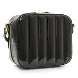 Saint Laurent Black Patent Matelasse Monogram Mini Vicky Camera Bag Handbags Saint Laurent