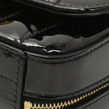 Saint Laurent Black Patent Matelasse Monogram Mini Vicky Camera Bag Handbags Saint Laurent