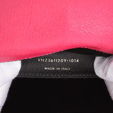 Saint Laurent Lipstick Fuchsia Calfskin Monogram Large Belle De Jour Clutch