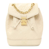 cream louis vuitton backpack Louis Vuitton Cream Empreinte Nano Noe Backpack – Modaselle