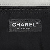 Chanel Grey Quilted Iridescent Calfskin Leather Chic Quilt Flap Bag Handbags Chanel