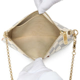 Louis Vuitton Damier Azur Pochette Milla MM Handbags Louis Vuitton