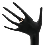 Tiffany & Co. 18K Rose Gold T Square Ring Designer Jewellery Tiffany and Co