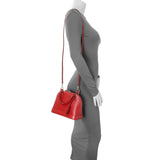 Lous Vuitton Red Epi Alma BB Handbags Louis Vuitton