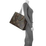 -temp- 82952 Louis Vuitton Reverse Monogram Giant Onthego GM Handbags Louis Vuitton