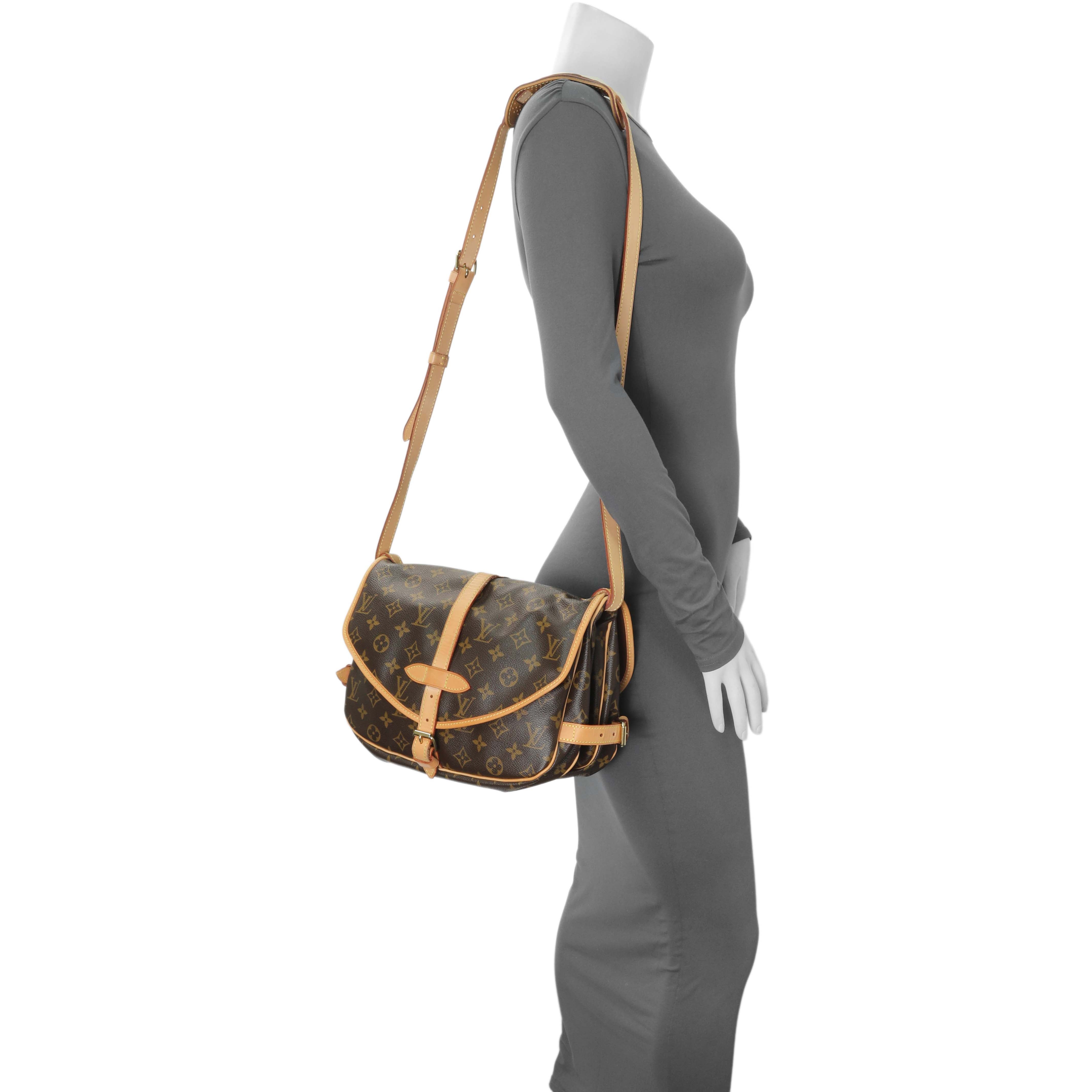 Louis Vuitton Monogram Saumur 30 – Modaselle