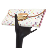 Louis Vuitton White Monogram Multicolor Eugenie Wallet Accessories Louis Vuitton