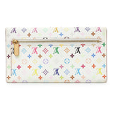 Louis Vuitton White Monogram Multicolor Eugenie Wallet Accessories Louis Vuitton
