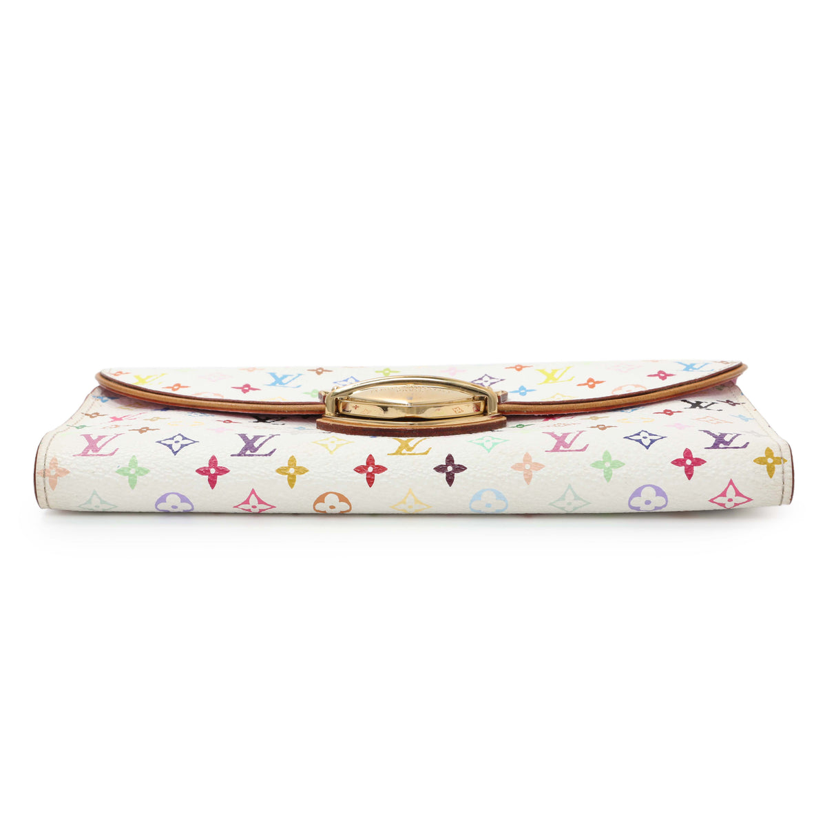 Louis Vuitton White Monogram Multicolor Eugenie Wallet Accessories Louis Vuitton