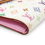 Louis Vuitton White Monogram Multicolor Eugenie Wallet Accessories Louis Vuitton