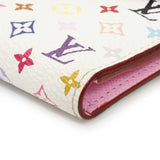 Louis Vuitton White Monogram Multicolor Eugenie Wallet Accessories Louis Vuitton