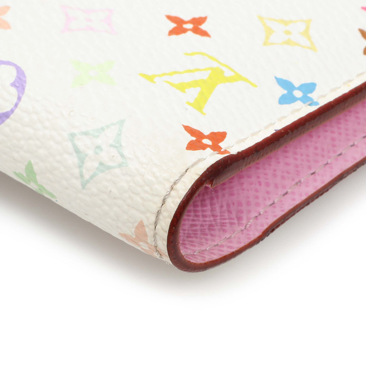 Louis Vuitton White Monogram Multicolor Eugenie Wallet Accessories Louis Vuitton