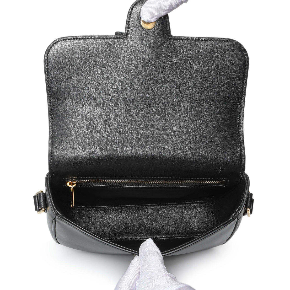 Celine Black Calfskin Medium Tassel Bag Handbags Celine