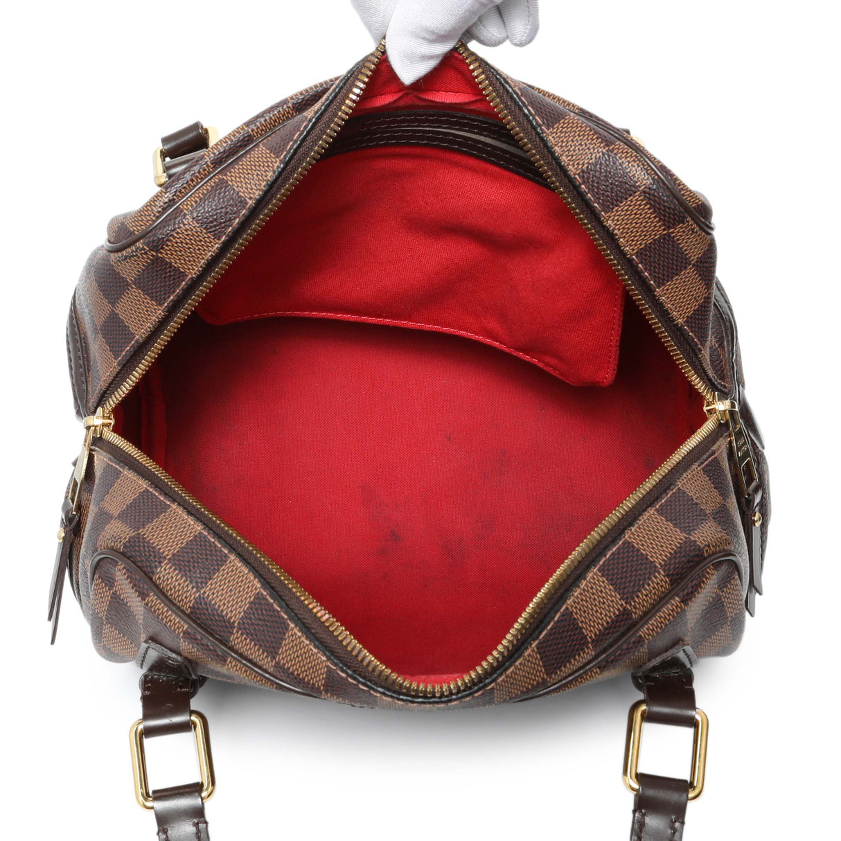 Louis Vuitton Damier Ebene Rivington PM Handbags Louis Vuitton