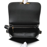 Celine Black Shiny Calfskin Teen Triomphe Handbags Celine