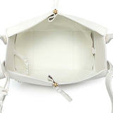 Loewe White Calfskin Compact Hammock Shoulder Bag Handbags Loewe
