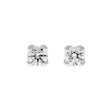 18K White Gold 1.00 Carat Diamond Stud Earrings Fine Jewellery Modaselle