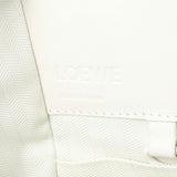 Loewe White Calfskin Compact Hammock Shoulder Bag Handbags Loewe
