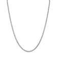 10K White Gold 5.80 Carat Riviere Necklace Fine Jewellery Modaselle