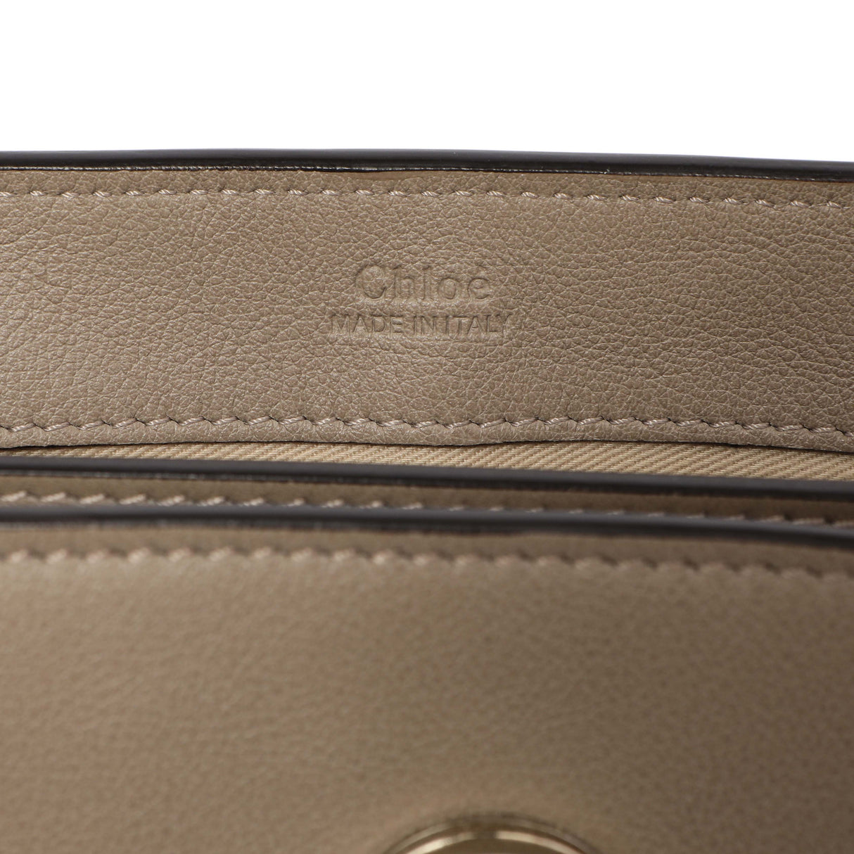 Chloe Motty Grey Calfskin Mini Faye Day Shoulder Bag