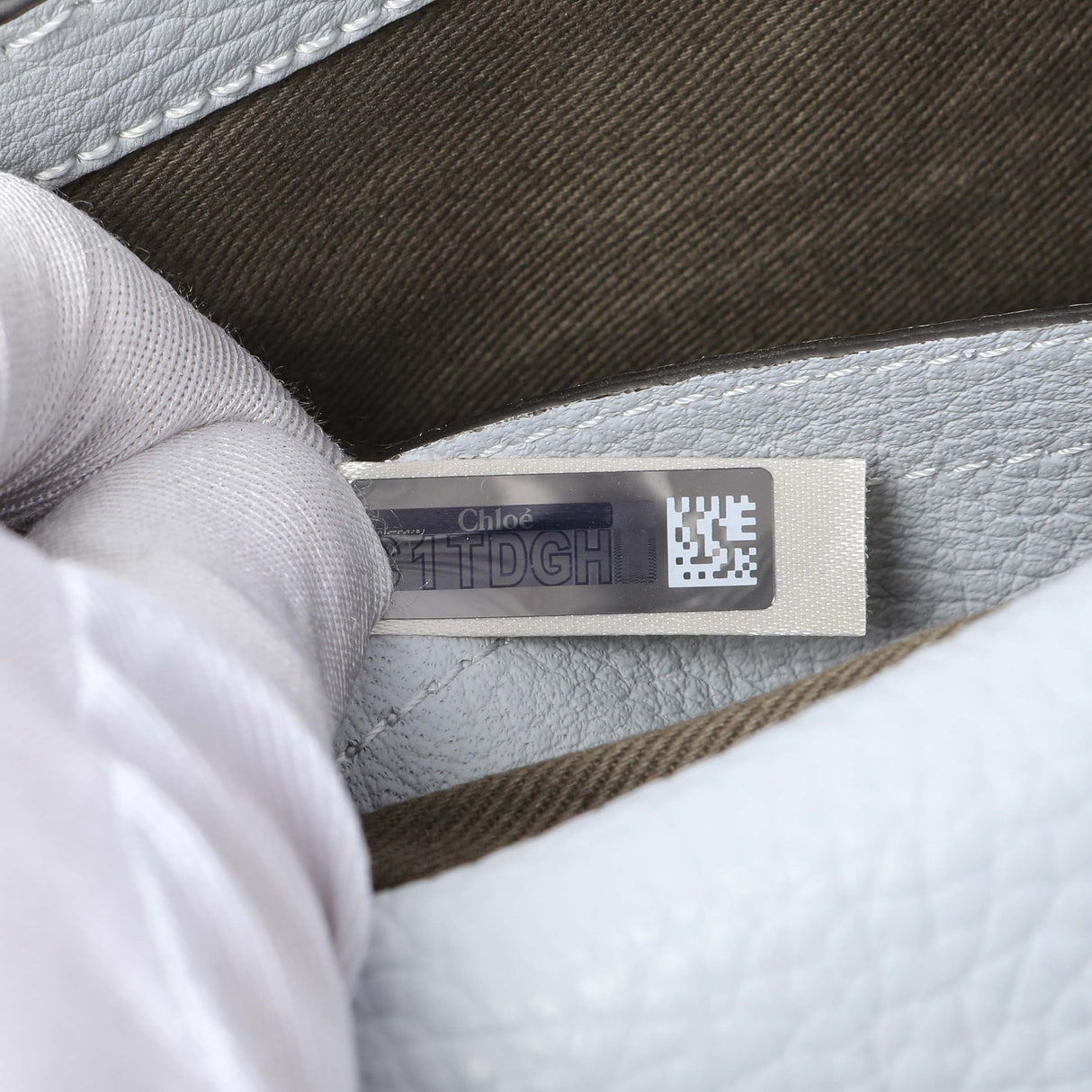 Chloe Blue Mist Mini Marcie Round Crossbody Handbags Chloe