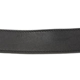 Gucci Black Calfskin Double G 30mm Belt