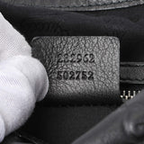 Gucci Black Guccissima Twins Hobo Medium