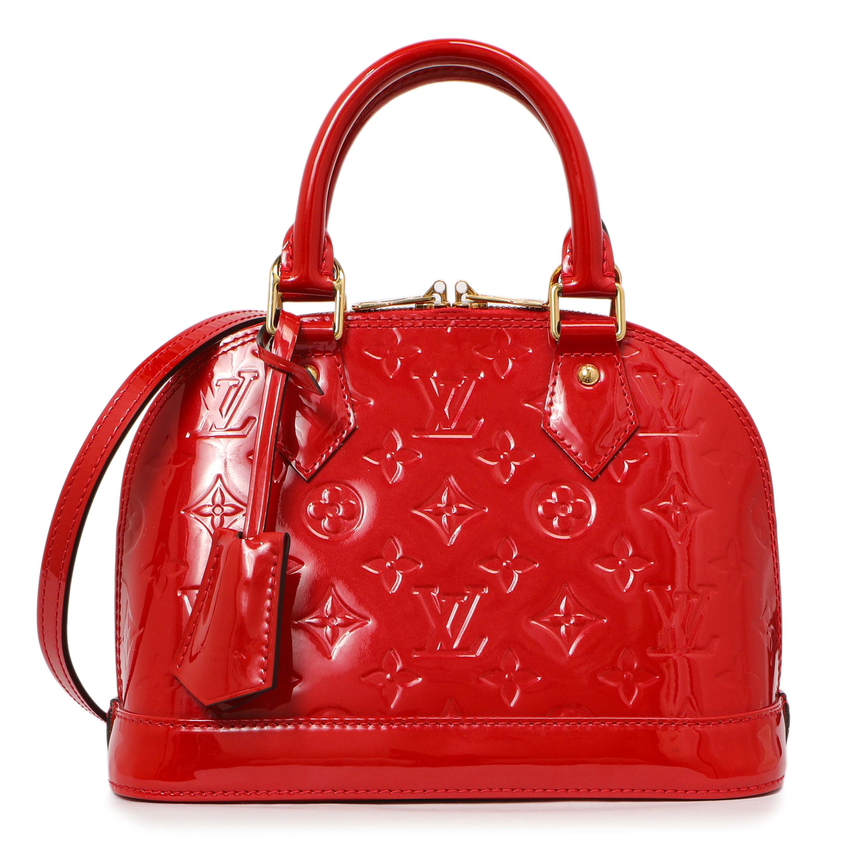 Louis vuitton cherry purse red handle sale