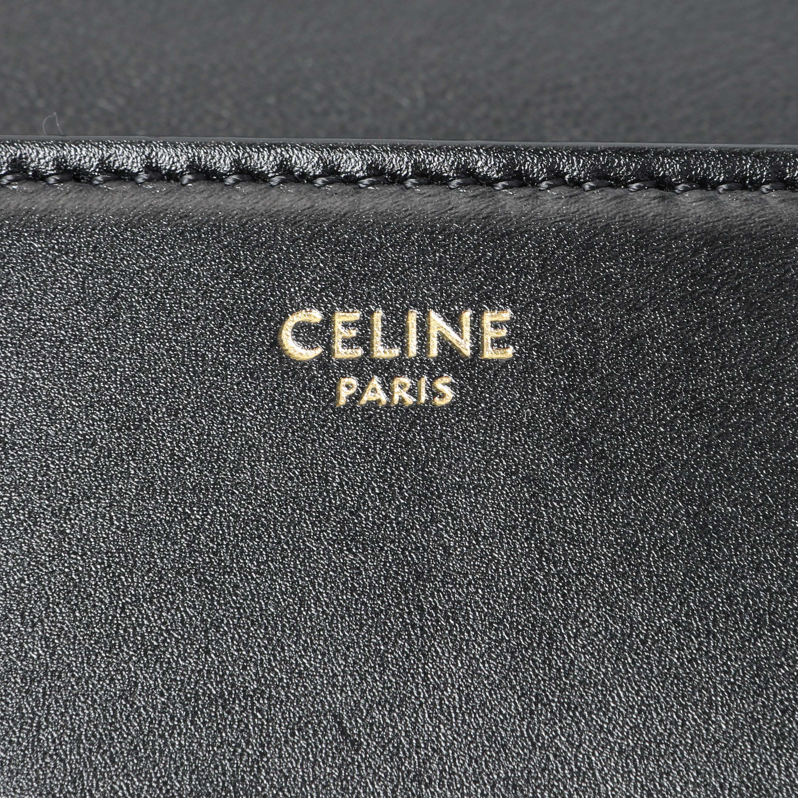 Celine Black Calfskin Medium Tassel Bag – Modaselle