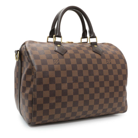 Louis Vuitton Damier Ebene Speedy Bandouliere 30