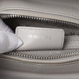 Christian Dior Grey Lambskin Cannage Medium Lady Dior Handbags Christian Dior