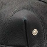 Gucci Black Grained Calfskin Medium Web Hobo