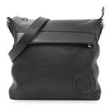 Gucci Black Pebbled Calfskin Medium Soho Messenger Bag