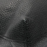 Gucci Black Pebbled Calfskin Medium Soho Messenger Bag