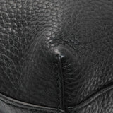 Gucci Black Pebbled Calfskin Medium Soho Messenger Bag