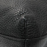 Gucci Black Pebbled Calfskin Medium Soho Messenger Bag