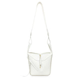Loewe White Calfskin Compact Hammock Shoulder Bag Handbags Loewe