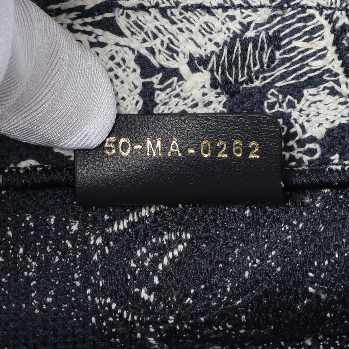 Christian Dior Canvas Embroidered Dioriviera Reverse Striped Toile De Jouy Large Book Tote Handbags Christian Dior