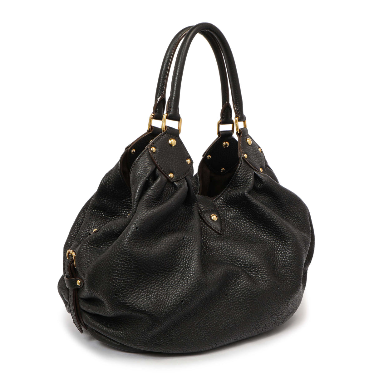 Louis Vuitton Black Monogram Mahina L