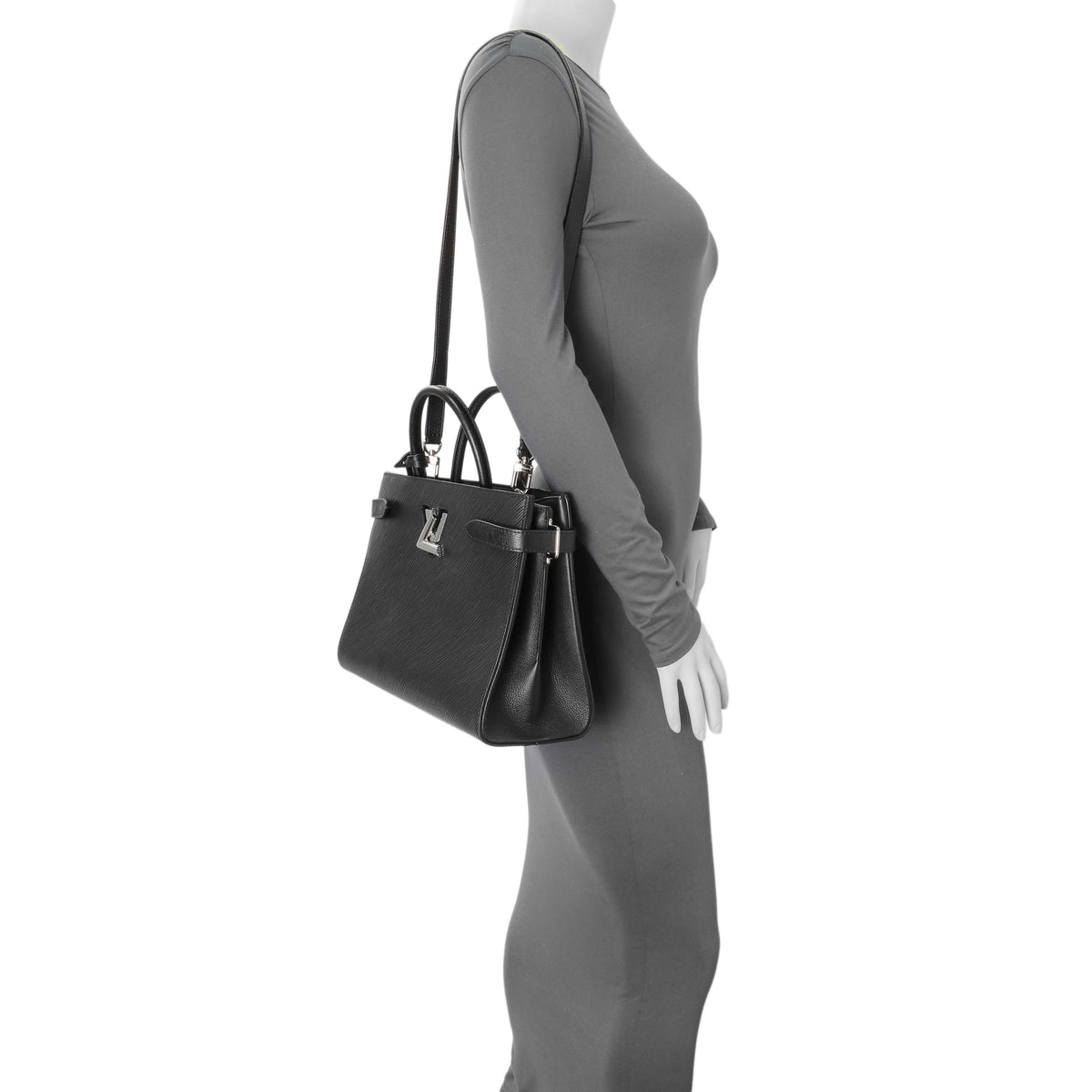 Louis Vuitton Black Epi Twist Tote Handbags Louis Vuitton