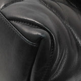 Saint Laurent  Black Lambskin Small Loulou Puffer