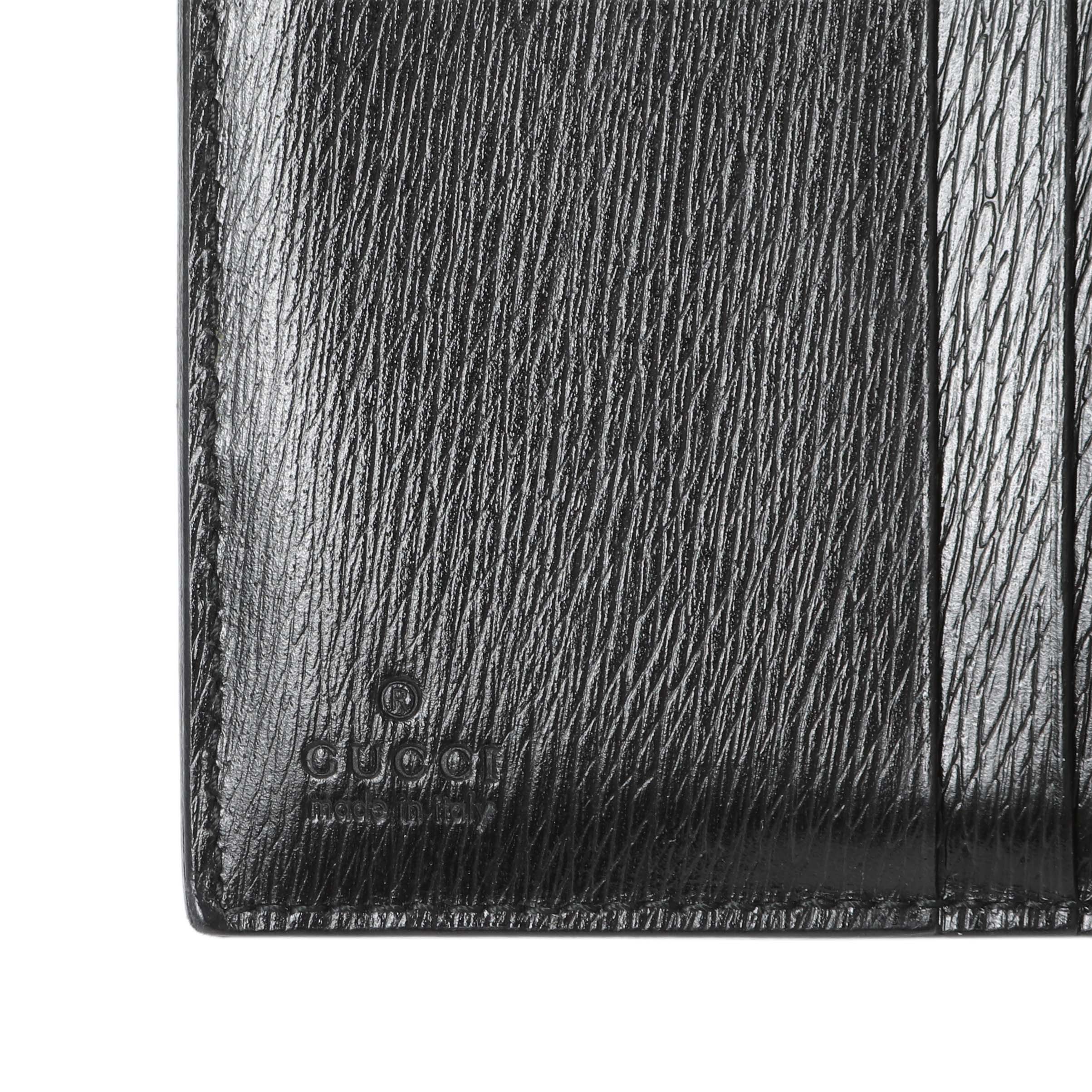 Gucci Black Calfskin Vintage Compact Wallet – Modaselle